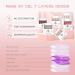 Medium Long Square Pink White Gradient Press on Nails | Full Cover Fake Nails for DIY Manicure | Christmas Nail Art Tips - Buy Online on GoSupps.com