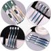 Frcolor Soft Toothbrush Set for Adults - 4 Portable & Flexible Toothbrushes for Home Use - Effective Tooth Cleaning - Buy Online on GoSupps.com