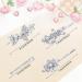 10-Piece Rhinestone Wedding Hair Clips - Crystal Bridal Hair Pins in Silver, Elegant Barrette Leaf Flower Hair Accessories for Bride Women and Girls (Rhinestone Style) - Buy Online on GoSupps.com