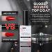 Makartt 15ml No Wipe Gel Top Coat & Base Coat Kit | Long Lasting UV LED Gel Nail Polish Set | Shiny Clear Varnish | Nail Lamp Required | 2pcs - Buy Online on GoSupps.com