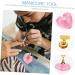FRCOLOR 4 Sets nail holder magnetic mount magnetic tools magnetic base Nail Art Practice Stand Nail Art Stand nail stand nail tools nail palette Nail Tip Holders lotus resin Manicure tools - Buy Online on GoSupps.com