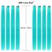 Teal Blue Clip-In Hair Extensions for Kids - 10pcs Fairy Hairpieces | 22? Halloween Accessories - Buy Online on GoSupps.com