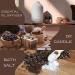SALKING Coffee Shop Fragrance Oils Set - Scented Oils Gift Set for Soap & Candle Making - Blueberry Pancakes, Coffee, Hot Chocolate, French Vanilla, Black Tea - Caf Latte Aromatherapy - Buy Online on GoSupps.com
