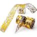 DIY Manicure Confetti Filling Sticker Nail Art Foils Gold Silver Foil Mesh Nail Foils 3D Gold Flakes(Red Foil Gold Mesh) - Buy Online on GoSupps.com