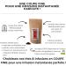 CAPSUL&BIO Th Noir Cacao - Compatible avec les machines Capsules Nespresso - 10 Capsules Biod gradables 100% V g tales - Rapide et Sain - Fabriqu en France. - Buy Online on GoSupps.com