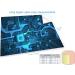 CIRCUIT BOARD BLUE WRAP AROUND EDIBLE CAKE TOPPER ICING SHEET DECORATION 1 SHEET - Buy Online on GoSupps.com