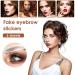Molain 4D Waterproof Eyebrow Tattoos Stickers - 6 Sheets, Long-Lasting Brow Color Transfers, Peel Off for Grooming & Shaping - 54 Pairs, Brown (6 PCS) - Buy Online on GoSupps.com