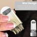 LINXINS 2PCS Hair Oil Applicator Bottle Hair Oil Applicator with Dropper and Cleansing Brush Portable Liquid Oil Dispenser for Liquid Oil and Essential Oil Hair Growth Care with Roll-On (White Grey) - Buy Online on GoSupps.com