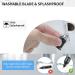 Nose Hair Trimmer for Men USB Rechargeable Nose Facial Trimmer Painless Ear and Eyebrow & Facial Hair Trimmer for Men Women Powerful Motor and Dual-Edge Blades for Easy Cleansing Waterproof(Black) - Buy Online on GoSupps.com