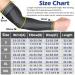 Beister Sports Compression Arm Sleeves for Men & Women - Pair of Full Arm Supports for Arthritis, Lymphedema, Bursitis - Non-Slip Breathable Elbow Braces for Workout - Black, Medium - Buy Online on GoSupps.com