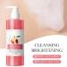 Aislor 300ml Peach Body Wash Scrub Exfoliating Cleanser for Soft Smooth Skin Hydrating Nourishing Body Care for Women Men Daily Shower Gel One Size Hot Pink - Buy Online on GoSupps.com