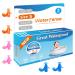 Ear Plugs for Toddlers  WaterFense Great Waterproof Ear Plugs for Swimming Toddler - 3 Pairs Comfortable Soft Silicone Shower Ear Plugs Size S: Toddles 2-5years Old & Small Ear Teens Kids (Blue Orange Pink)