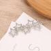YienDoo Stars Hair Clips Barrette - Vintage Silver Star Cluster Hair Pin for Women and Girls - Buy Online on GoSupps.com