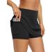 LouKeith Women's Tennis Skirt Golf Athletic Activewear Skort with Pockets - Black - Buy Online on GoSupps.com