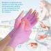 DISUPPO Arthritis Gloves for Women and Men - Relieve Pain from Rheumatoid, RSI, Carpal Tunnel - Compression Fingerless Gloves for Computer Typing and Daily Work - Purple Large - Buy Online on GoSupps.com