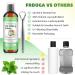 Coconut Oil Pulling for Teeth & Gums - 237ML Coconut & Peppermint Mouthwash Fresh Breath Teeth Whitening Gum Health | Includes Tongue Scraper & Measuring Cup - Buy Online on GoSupps.com