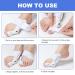Gushijieju 2 Pack Bunion Corrector for Women Men - Toe Straightener for Bunion Relief - Day Night Support - Buy Online on GoSupps.com