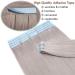 Elailite Invisible Tape Extensions - 20PCs Real Human Hair Remy 30cm Gray Tape In Extensions for Smooth Style - Buy Online on GoSupps.com
