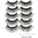 POPETPOP 5 Pairs Fakes Eyelash Magnetic Dramatic Eyelashes Cruelty- Long False Eye Lashes Reusable Fake Eye Lashes Natural False Lashes Natural Eyelashes Cross 3d False Eyelashes - Buy Online on GoSupps.com