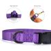Audwud Thick Nylon Neck Band | Adjustable Classic Dog Collar in 4 Sizes & Colors | Perfect for Small Medium & Large Dogs - XS: 25-36 cm in Purple - Buy Online on GoSupps.com