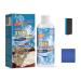 Stone Crystal Plating Agent 2023 New Stone Stain Remover Cleaner Marble Crystal Plating Agent Nano Stone Crystal Plating with Sponge and Towel (1Pc)