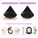 UFRITAN 16 Pieces Powder Puff Set - Soft Velour Makeup Tool for Loose Powder Foundation & Mineral Powder - Triangle & Round Shape with Ribbon Strap - Buy Online on GoSupps.com