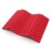 AceCamp 3940 Portable Lightweight Mini Waterproof Folding Mat, Foam Sitting Pad for Outdoor Activities, Foldable Kneeling and Seat Cushion for Comfort, Red 1-pack