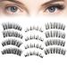 Lumentes Magnetic Eyelashes Lumentes Reusable Magnetic Eyelashes Lumentes Magnetic Lashes Lumentes Eye Lashes Magnetic With Applicator No Glue or Liner Needed Reusable Magnetic Eyelashes (F)
