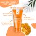 NutriGlow Advanced Organics Vitamin C Lightening Scrub - Exfoliate & Control Acne | Orange Peel for Sensitive Dry Oily Skin - 3.5Oz - Buy Online on GoSupps.com