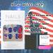 4th of July American Flag Press On Nails - Short Square Full Cover Glossy False Nails for Women and Girls - Buy Online on GoSupps.com