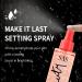 Waterproof Makeup Setting Spray - Long-lasting Smudge-proof & Transfer-resistant Finishing Spray | Oil-free Natural Finish - Buy Online on GoSupps.com