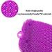 Simuer Foot Scrubber Cleaner Massager - Silicone Exfoliating Bath Mat for Dead Skin - Non-Slip with Suction Cups | Improves Foot Circulation & Reduces Pain - Purple - Buy Online on GoSupps.com