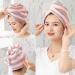 Zzdh Haarurban Fast Drying Microfiber Hair Towel for Kids & Women - Curly Hair Bathroom Turban | Rapid Dry Head Towels (21x52cm Green) - Buy Online on GoSupps.com