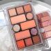 Glitter Eye Shadow Long Lasting Make up Matte Eyeshadow Palette and Pearlescent Eyeshadow Palette with 12 Colors for Fashion Women Shimmer Beauty Eyes Goforwealth - Buy Online on GoSupps.com