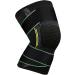 Vitto Kniebandage Men/Women - Bandage knee to relieve knee pain arthrosis knee meniscus and strength sport (XL with straps) with strap XL