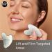 Stainless Steel Gua Sha Tool - Heart Shaped Facial Massage for Puffiness Tension Relief & Lymphatic Drainage | Durable & Portable with Travel Pouch - Buy Online on GoSupps.com