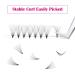 Premium 12D 0.07mm C Curl 12mm Russian Volume Eyelash Extensions - Prefabricated Fan Lashes for Stunning Eyes - Buy Online on GoSupps.com