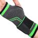 Focket Wrist Brace - Breathable Compression Wrist Strap for Sports (Green Large 3x4in) - International Shipping Available - Buy Online on GoSupps.com