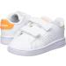 adidas Kids Advantage Cf I Sneaker - Child Size 5 UK - White/Orange Rush - Buy Online on GoSupps.com