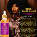 Rose Multi-Use Oil Organic Face Body Hair & Nail Cuticle Oil with Vitamin E | 4 oz - Buy Online on GoSupps.com
