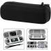 Travel Case for Electric Toothbrush - Durable Hard Case & Portable Storage Holder | Black Fabric - Buy Online on GoSupps.com
