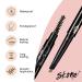 Skone Cosmetics Brow Wand Eyebrow Pencil - Retractable, Long-Lasting, Waterproof Makeup Pen for Platinum Blondes/Gray Hair - Buy Online on GoSupps.com