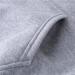 JEATHA Men's Gray Hooded Sweatshirt Pullover - Large | Long Sleeve Casual Top with Drawstring | Undershirt for Men - Buy Online on GoSupps.com