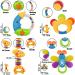 Aiviai Baby Rassel BeiÃring Set | 11 PCs Musical Rattles & Teething Toys for 0-12 Months | Perfect Gifts for Babies & Toddlers - Buy Online on GoSupps.com