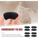 4 Pairs Heel Stickers & Cushions - Comfort Inserts for Women s High Heels & Sneakers - Wear-Resistant Anti-Leather Fleece - Replaceable Heel Liners in Black - Buy Online on GoSupps.com