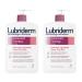 Lubriderm Advanced Therapy Fragrance-Free Moisturizing Lotion with Vitamins E and Pro-Vitamin B5, Intense Hydration for Extra Dry Skin, Non-Greasy Formula, 16 fl. oz (Pack of 2)