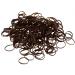 Buy Hair-Minded Mini Hair Ties - 250 Rubber Bands | Brown | 1cm | Storage Box Included | Perfect for International Shipping - Buy Online on GoSupps.com