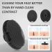 Facial Brush Silicone Body Scrubber | Face Brush Face Exfoliator Blackhead Pore Pad Facial Cleanser Brush For Outdoor Bathroom Travel Home Household Rowces - Buy Online on GoSupps.com