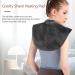 GOOWAFUR Nackshodeitickise - Electrically Heated Breast & Shoulder Wrap | Adjustable Temperature Safe & Skin-Friendly Heating Pillow for Back Cramps | Ideal for Women & Men - Buy Online on GoSupps.com