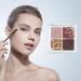 Eyeshadow Palette 4 Colors - 4 Colors Blendable Matte Shimmer Eye Shadow Pallet - Highly Matte & Shimmer Neutral Eyeshadow Makeup Blendable Lasting Eye Shadow Cosmetics 02 - Buy Online on GoSupps.com